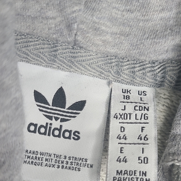 Adidas Gray Hoodie - Picture 2 of 6